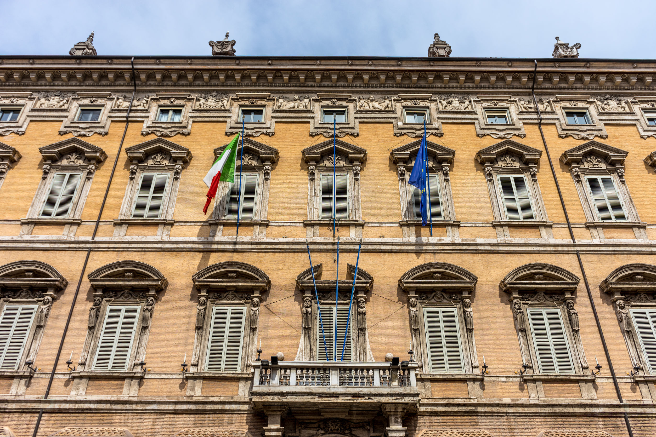 Facciata Palazzo Madama Roma